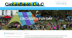 Desktop Screenshot of circusseen.org